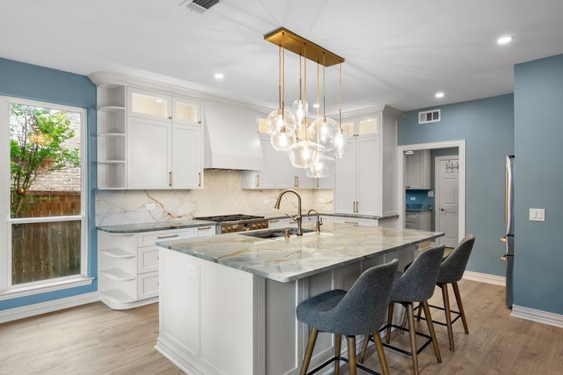 Glen Garry residence custom stone countertops