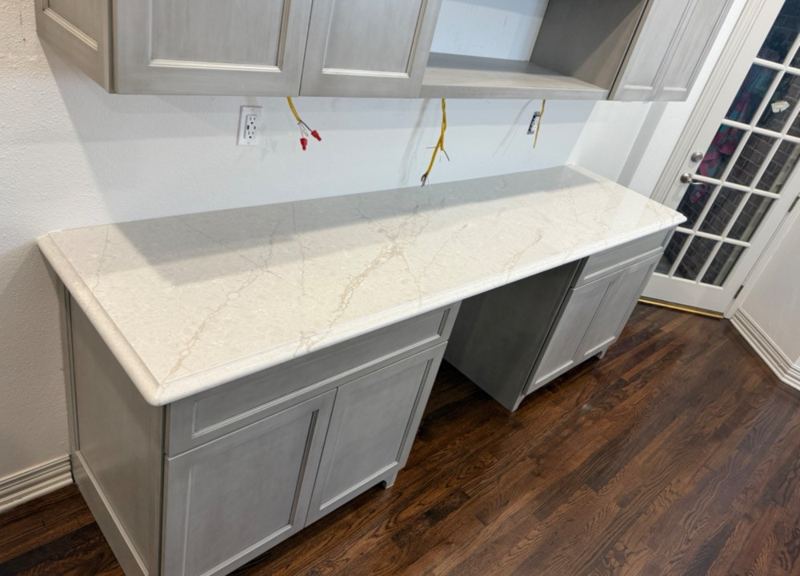 Crown Knoll residence custom stone countertops