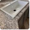 Countertop project shared by April Sawyer