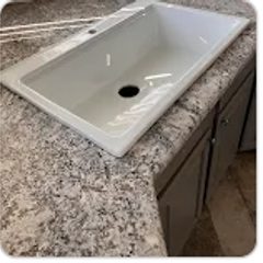 Countertop project shared by April Sawyer